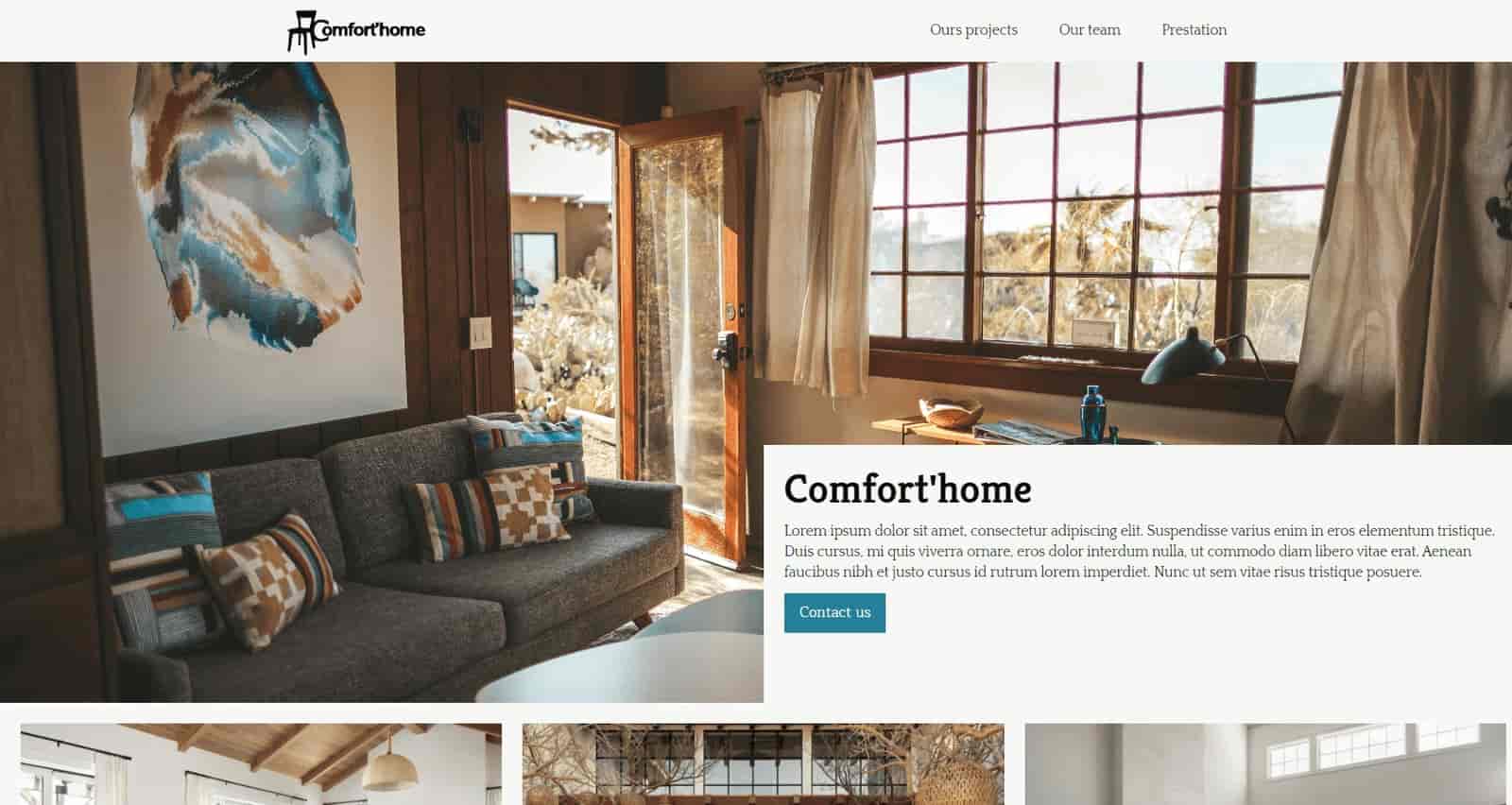 Interior Design Website