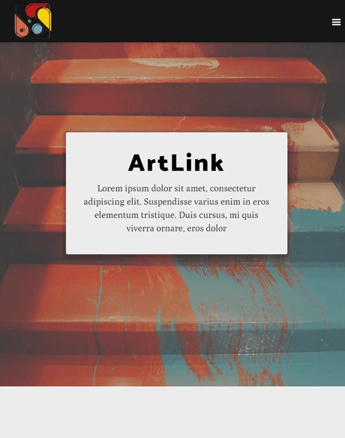 small home page artlink