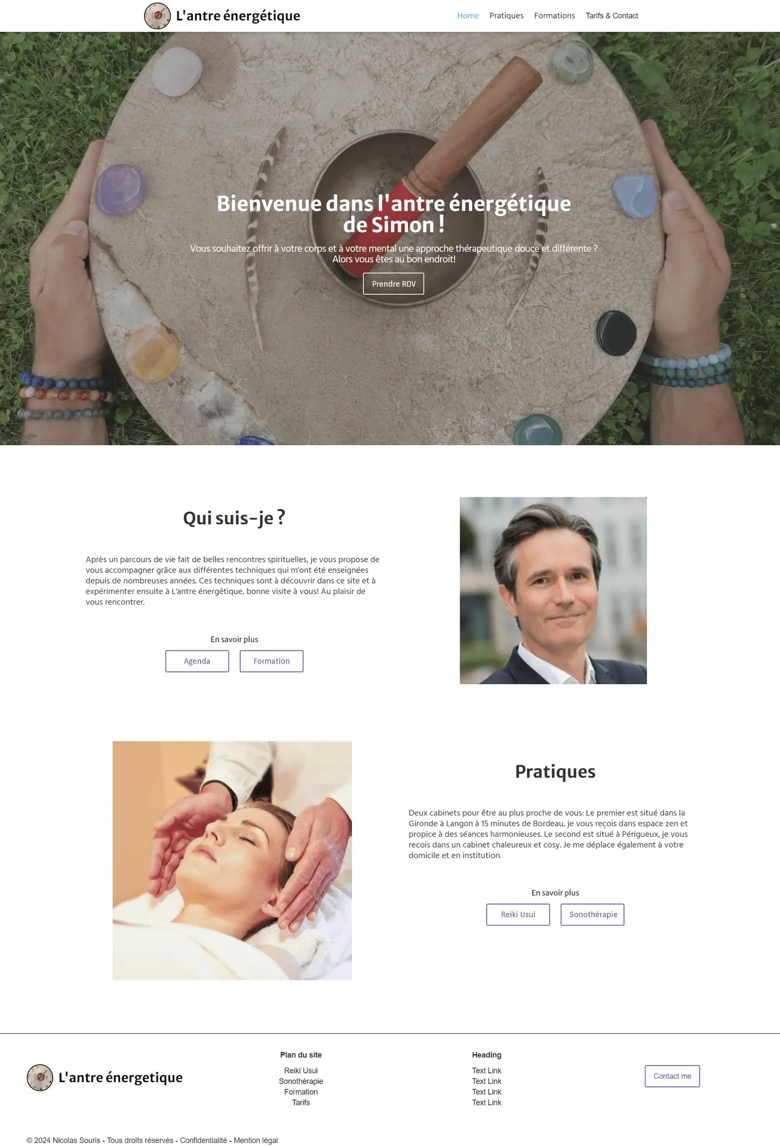Landing Page Wellness